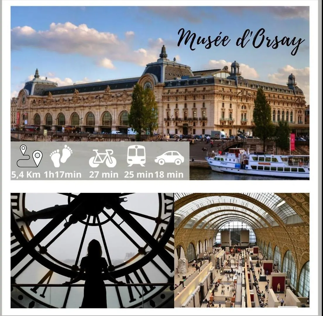 Nice Apartment With Amazing View Of Paris Plus Parking France